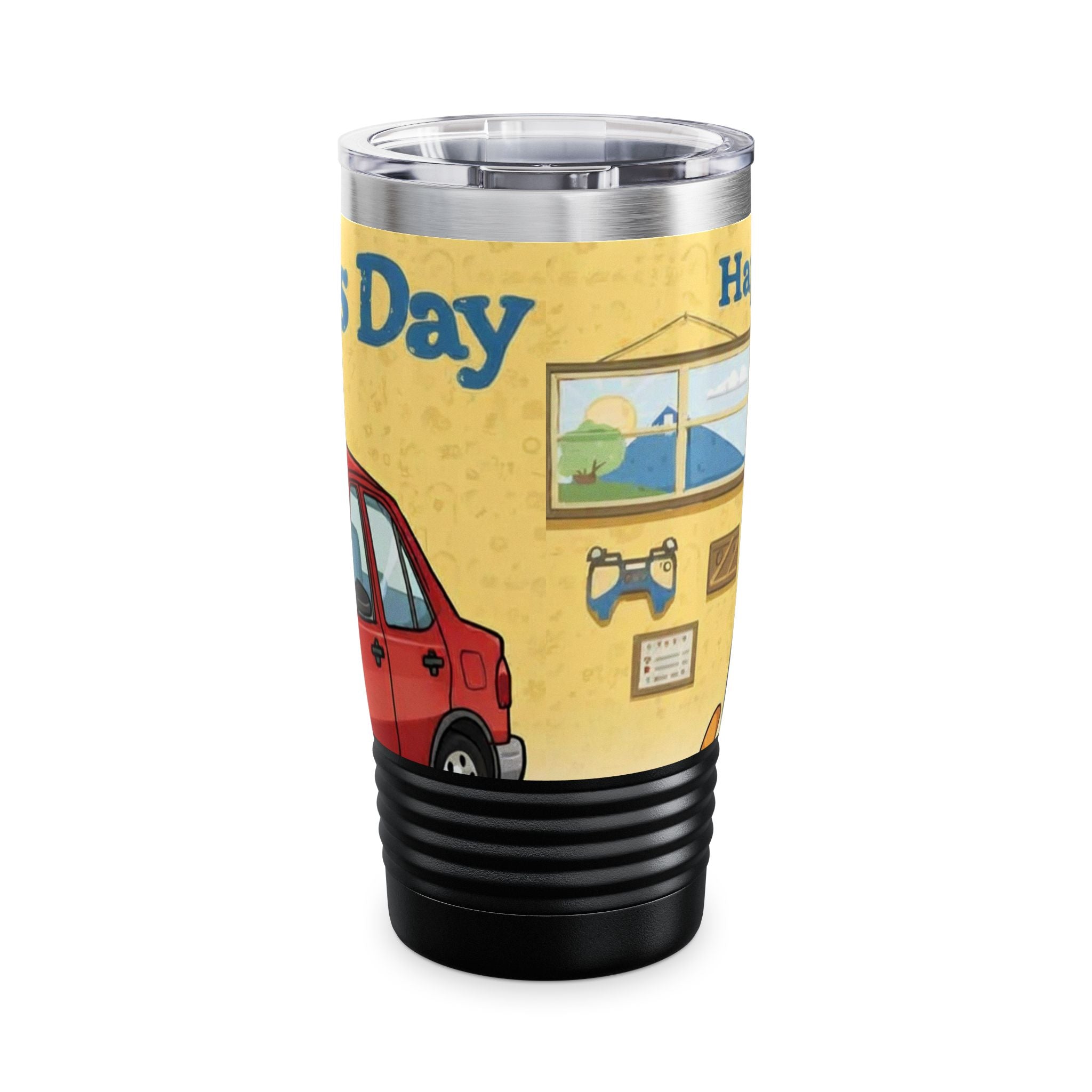 🐾 Limited Edition Father’s Day Cat Dad Tumbler – 20oz