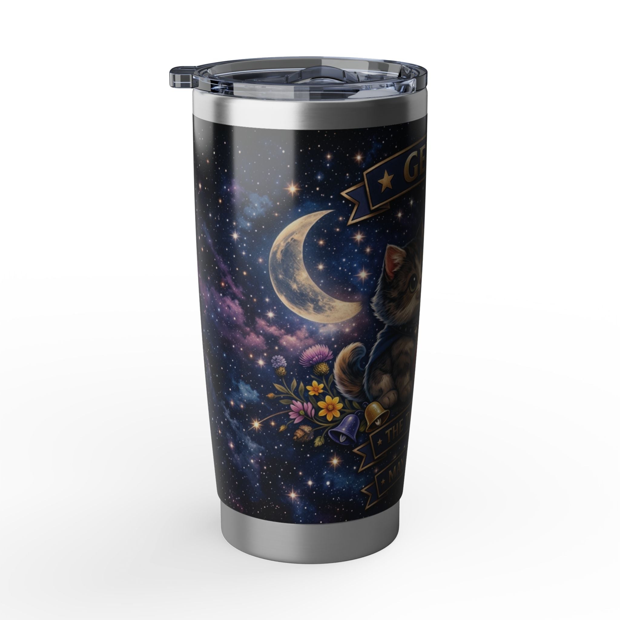 Gemini Cat & Dog Zodiac Tumbler - The Twin Spirits
