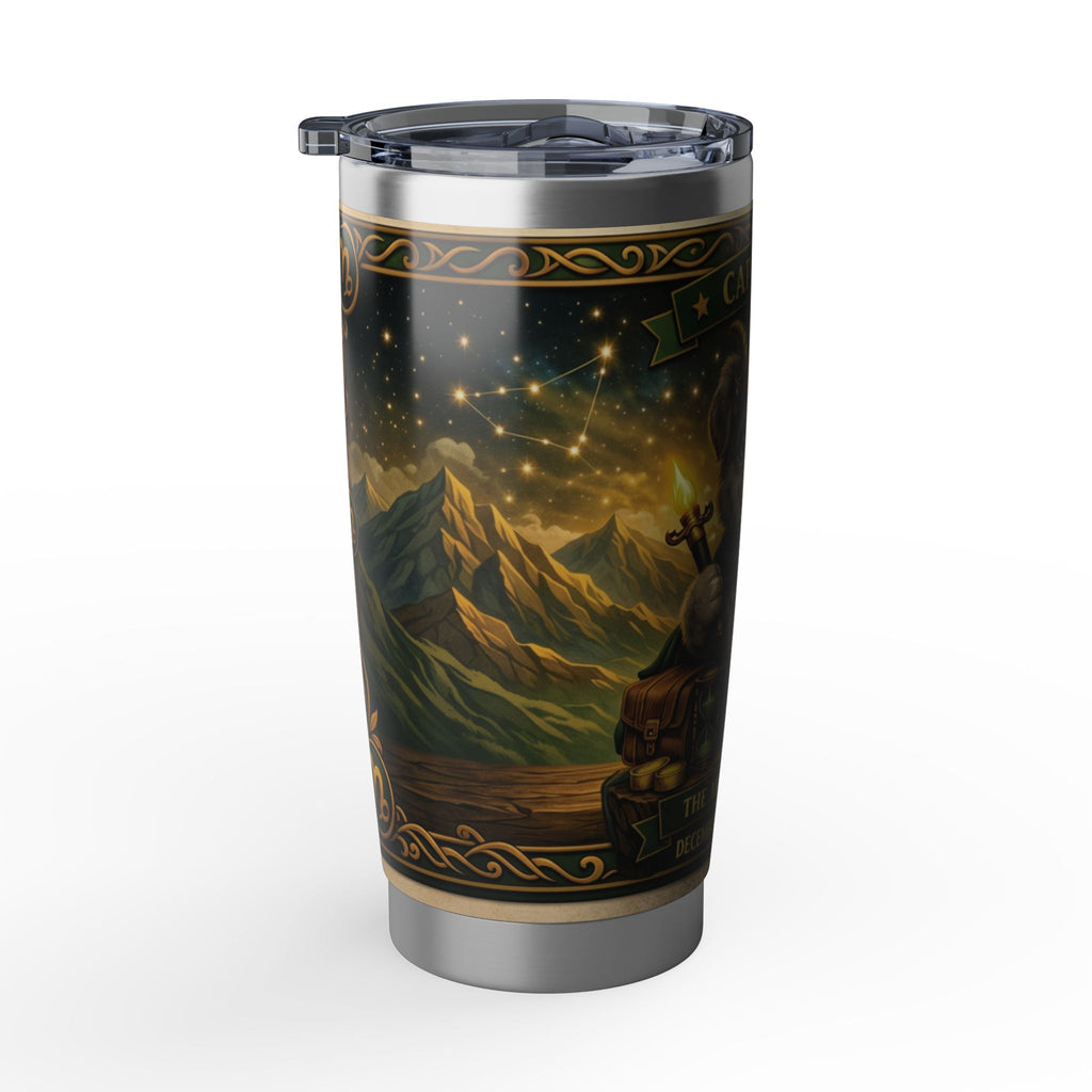 Capricorn Pup Zodiac Tumbler - The Ambitious Pup