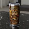 Virgo Cat Zodiac Tumbler - The Analytical Cat