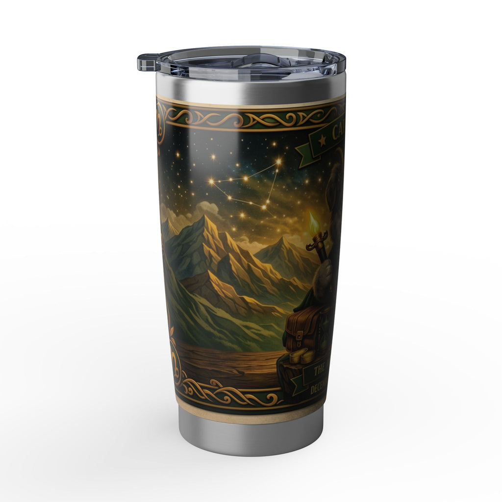 Capricorn Pup Zodiac Tumbler - The Ambitious Pup