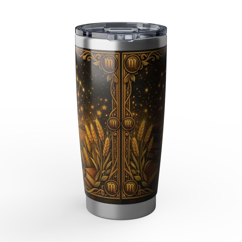 Virgo Cat Zodiac Tumbler - The Analytical Cat